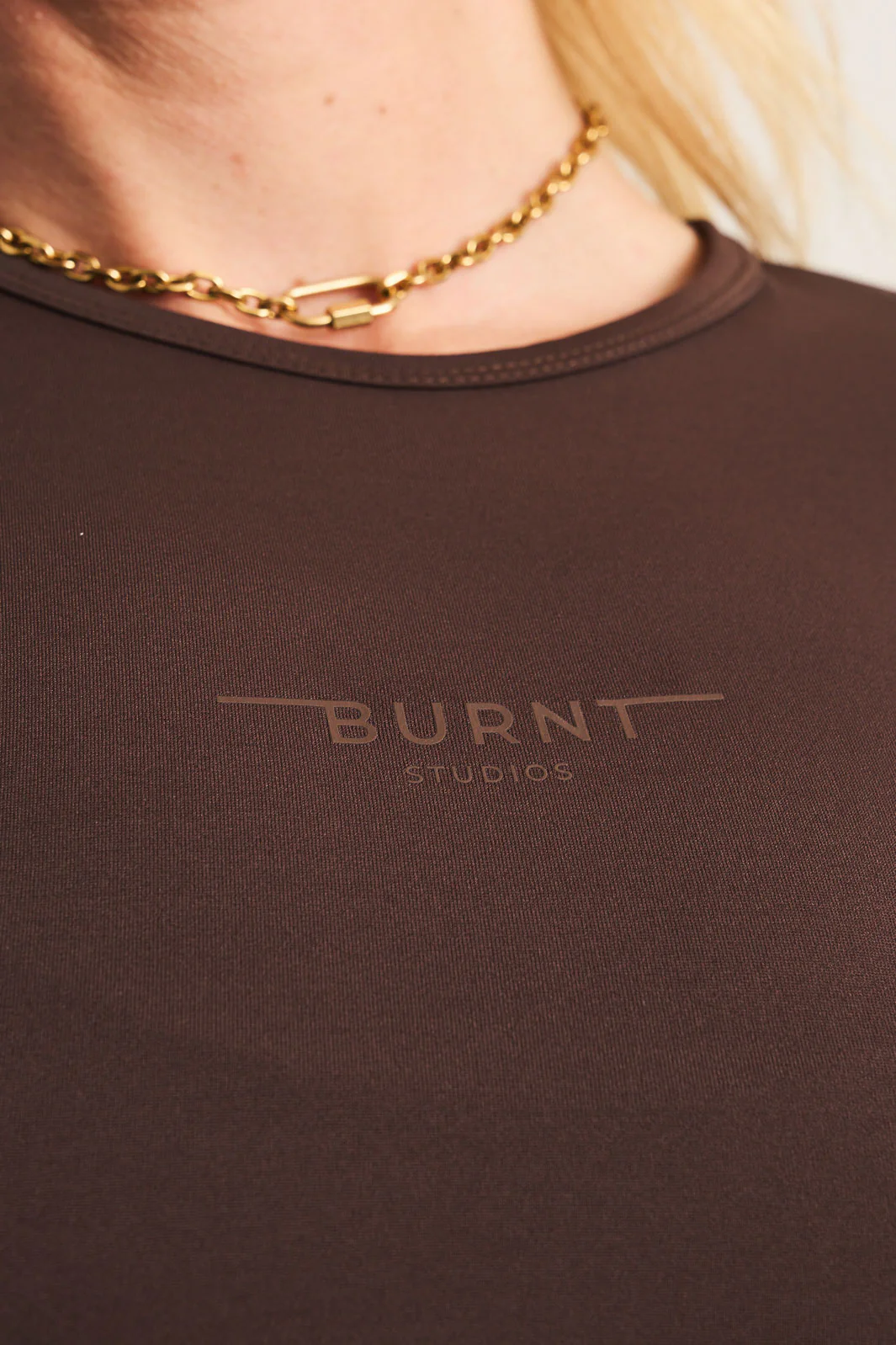 Olivia Fitted Tee - Hazel - Image 6