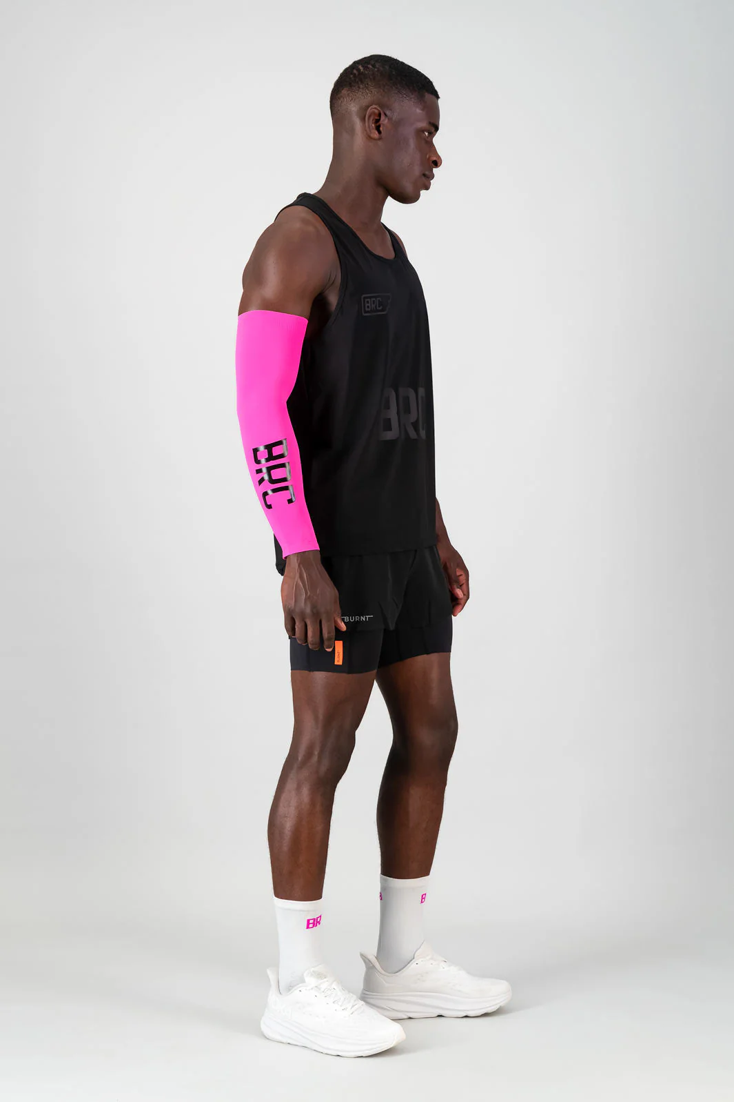 Pro Run Sleeves - Electric Pink - Image 4