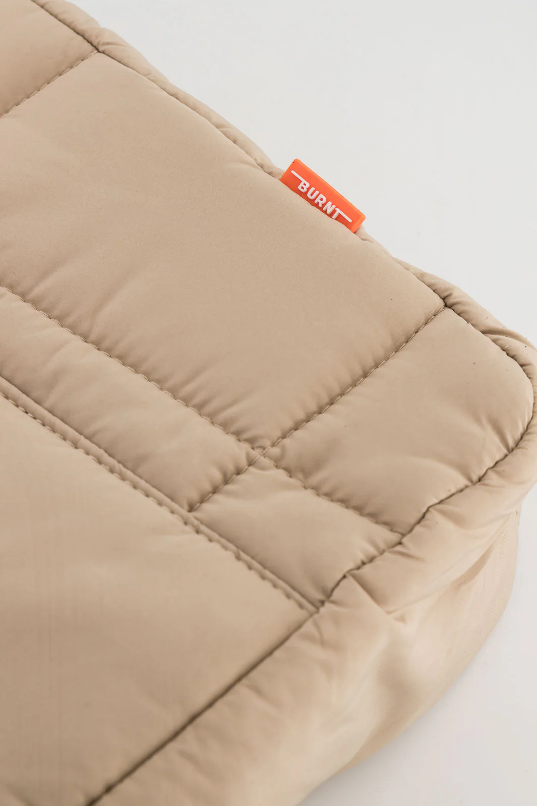 Quilted Tote Bag - Cashew - Image 4