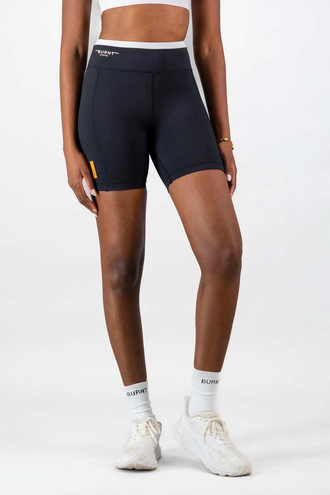 Soleil Shorts - Black & White - Image 6