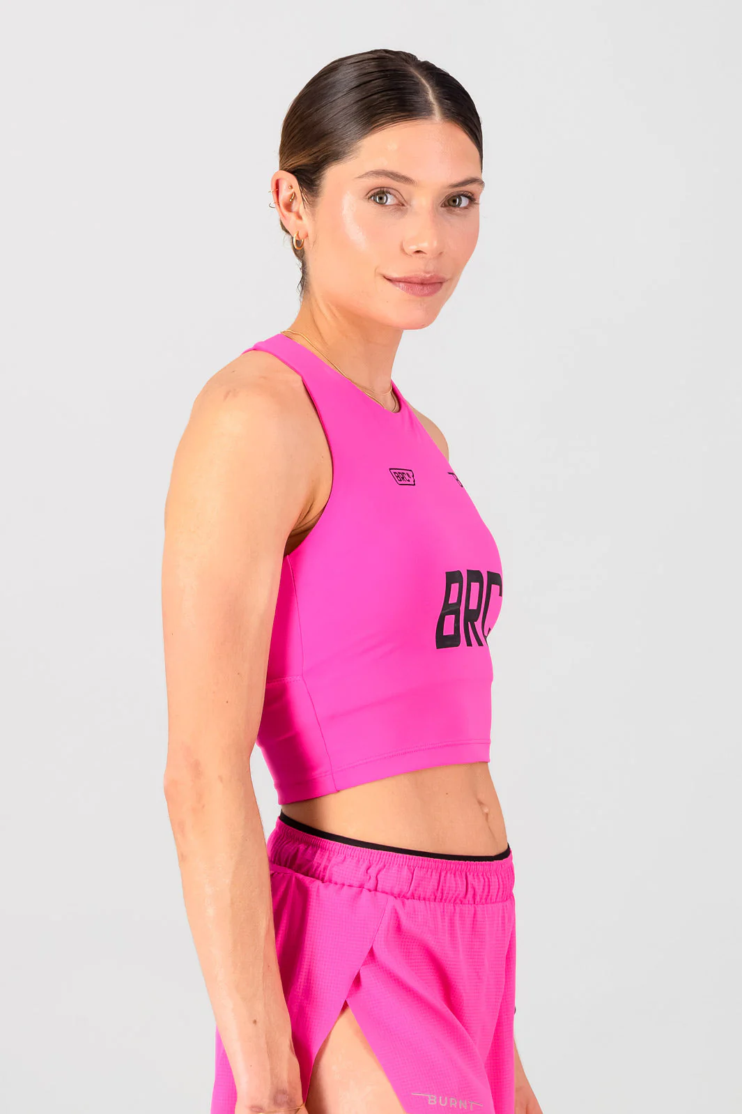 SpeedRacer Women's Supportive Tank - Electric Pink - Image 4