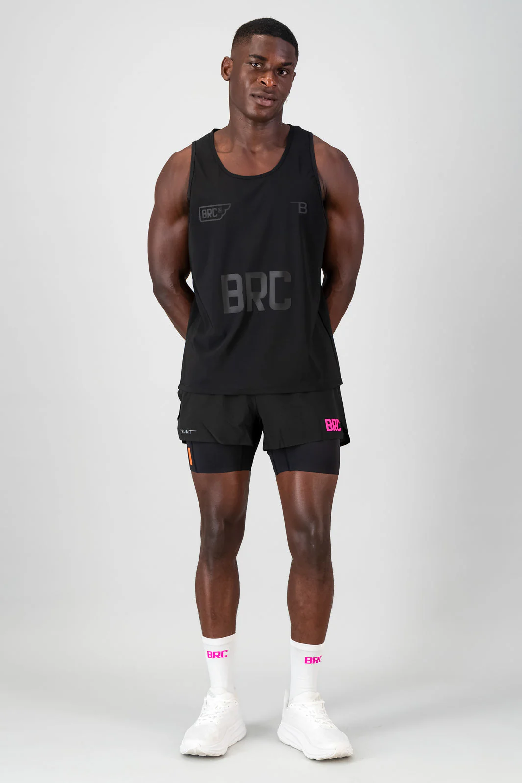 SprintRacer Men's 2-in-1 Pro Shorts - Black - Image 5