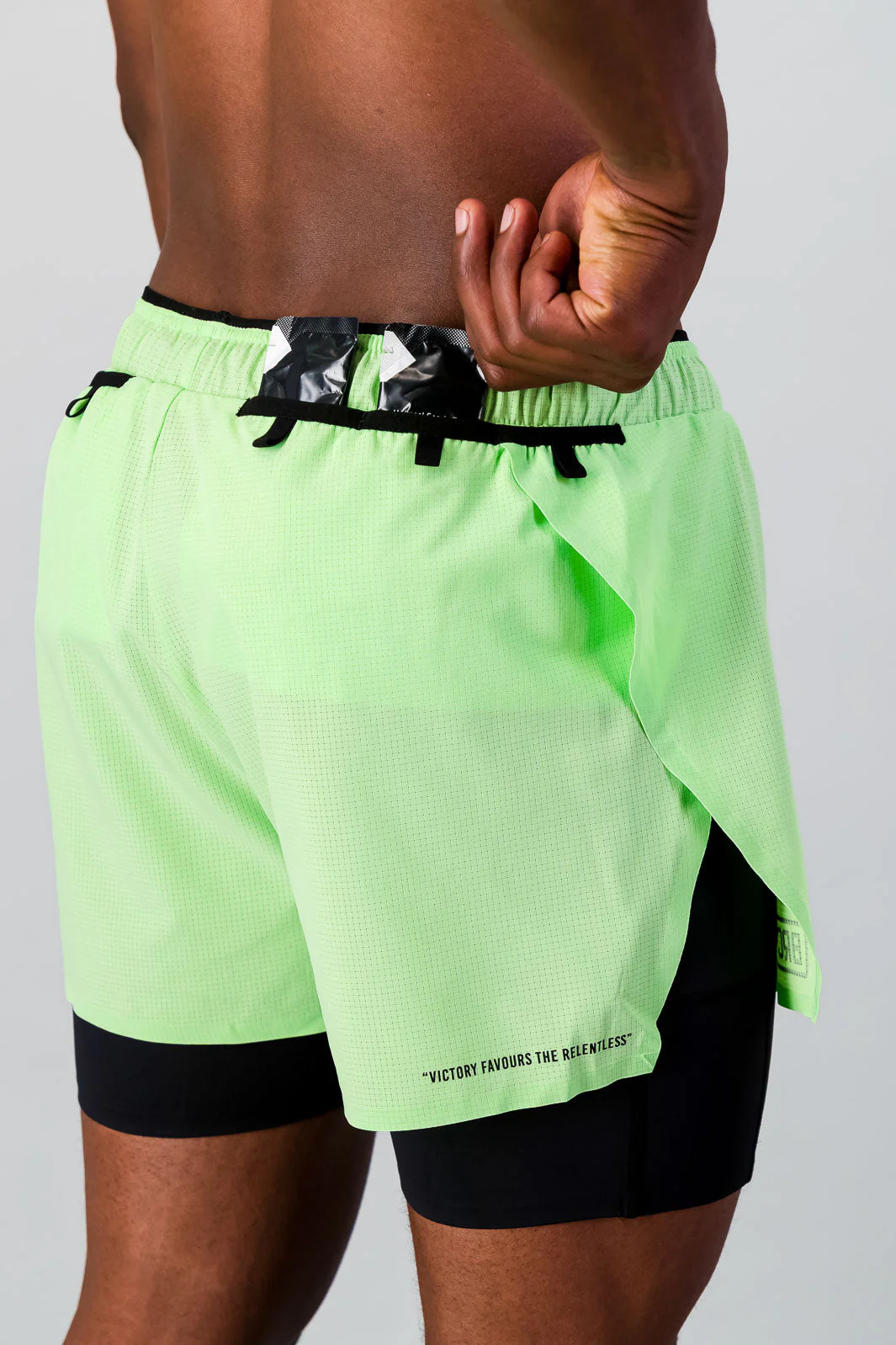 SprintRacer Men's 2-in-1 Short - Mint - Image 3