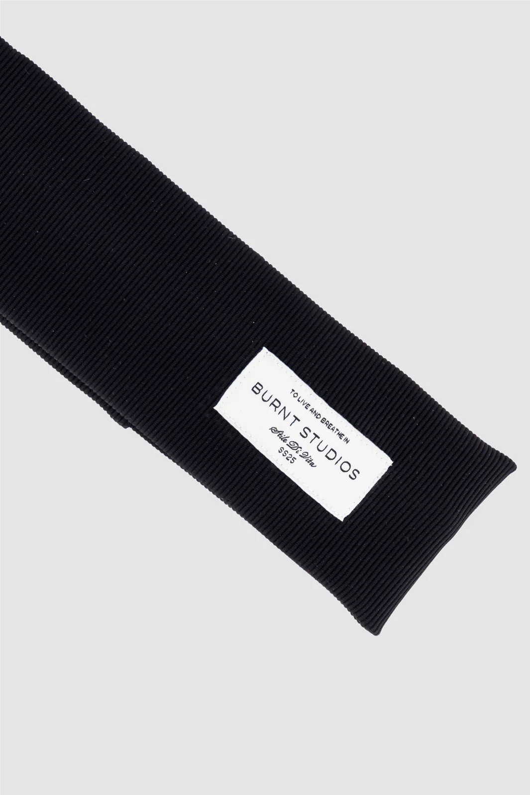 Stile Di Vita Rib Headband - Black - Image 3