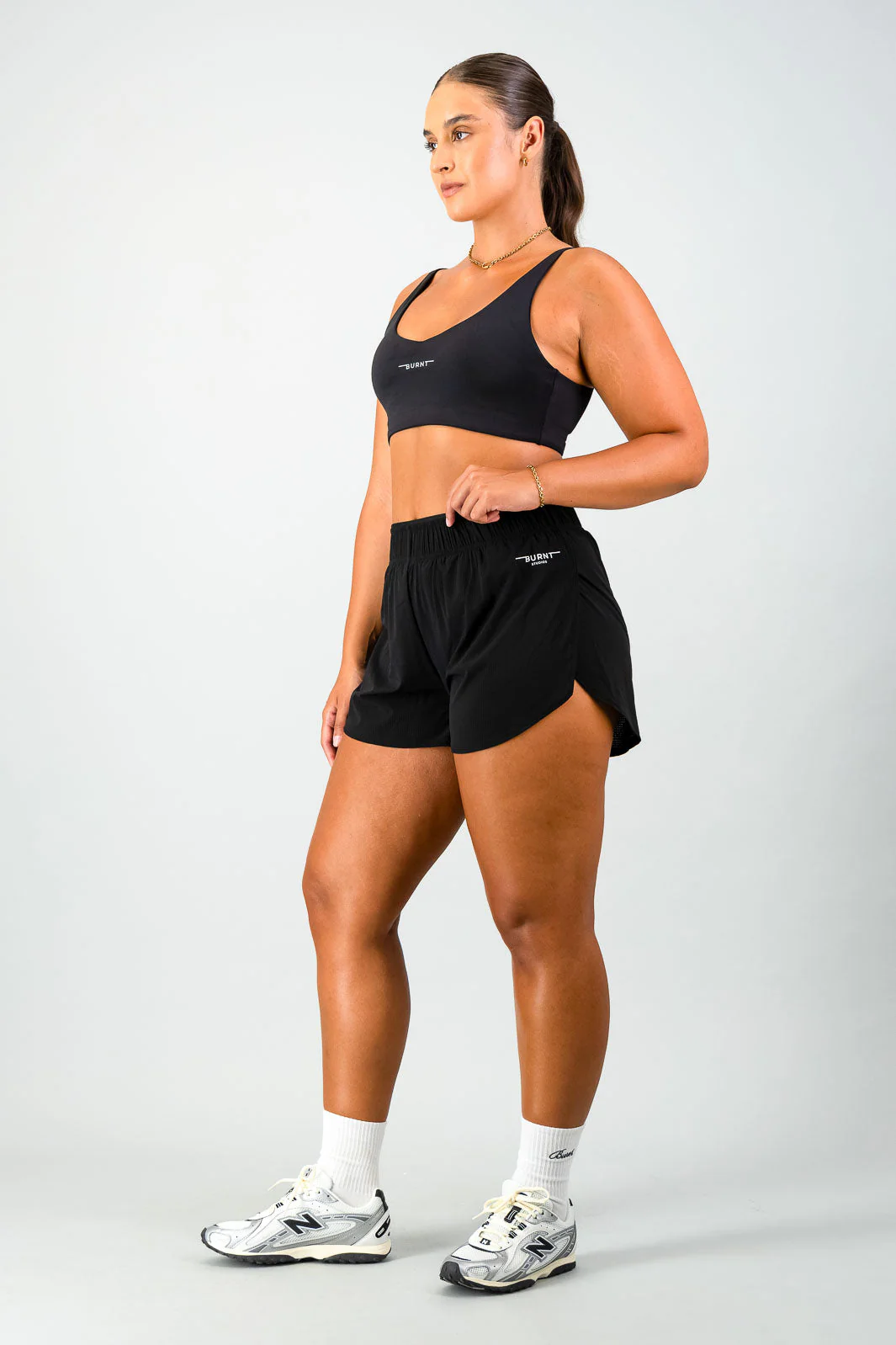 Studio Active Short - Black - Image 3