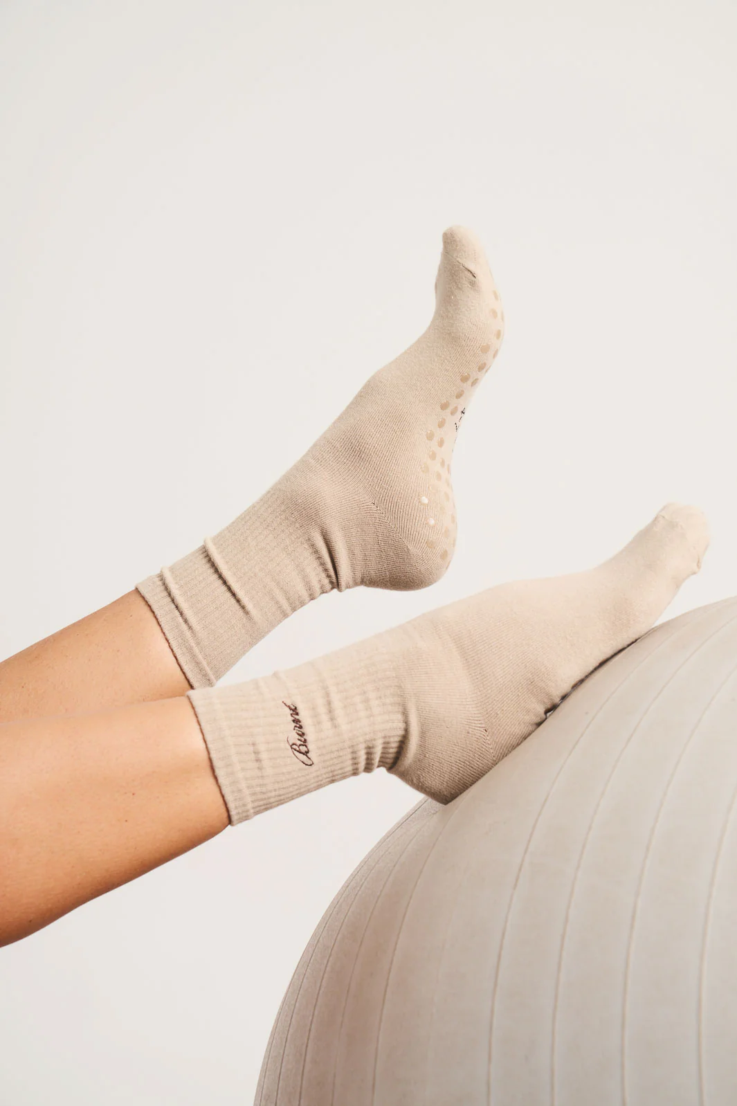 Studio Grip Sock - Cashew - Image 6