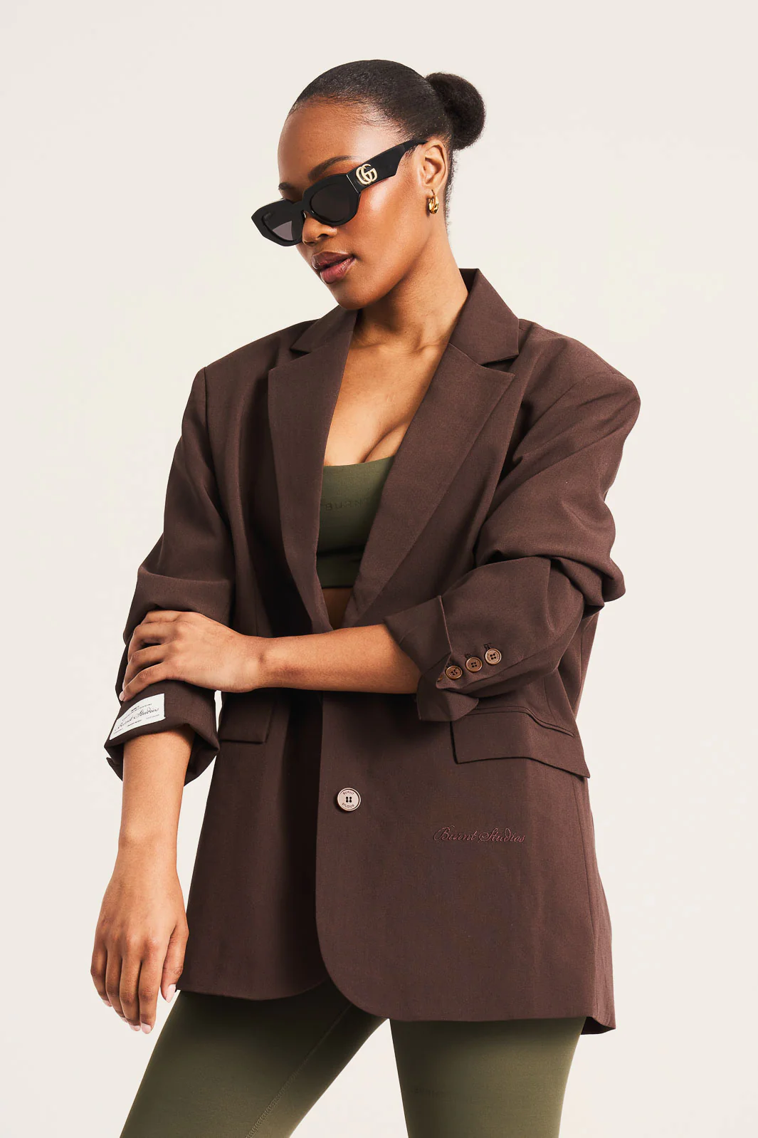 The Sofia Blazer - Hazel - Image 6