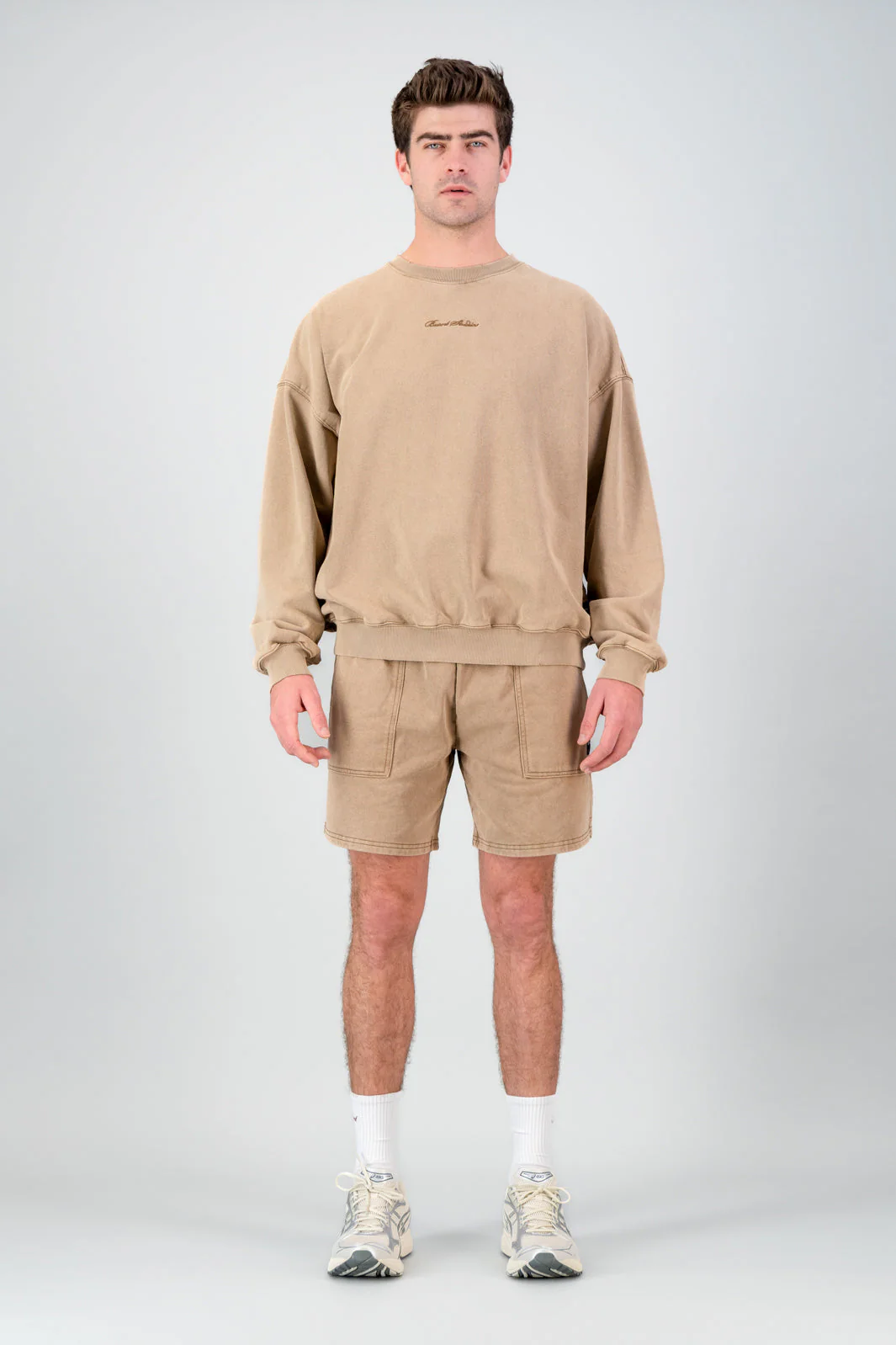Ultra Heavy Crew Top - Brown - Image 6