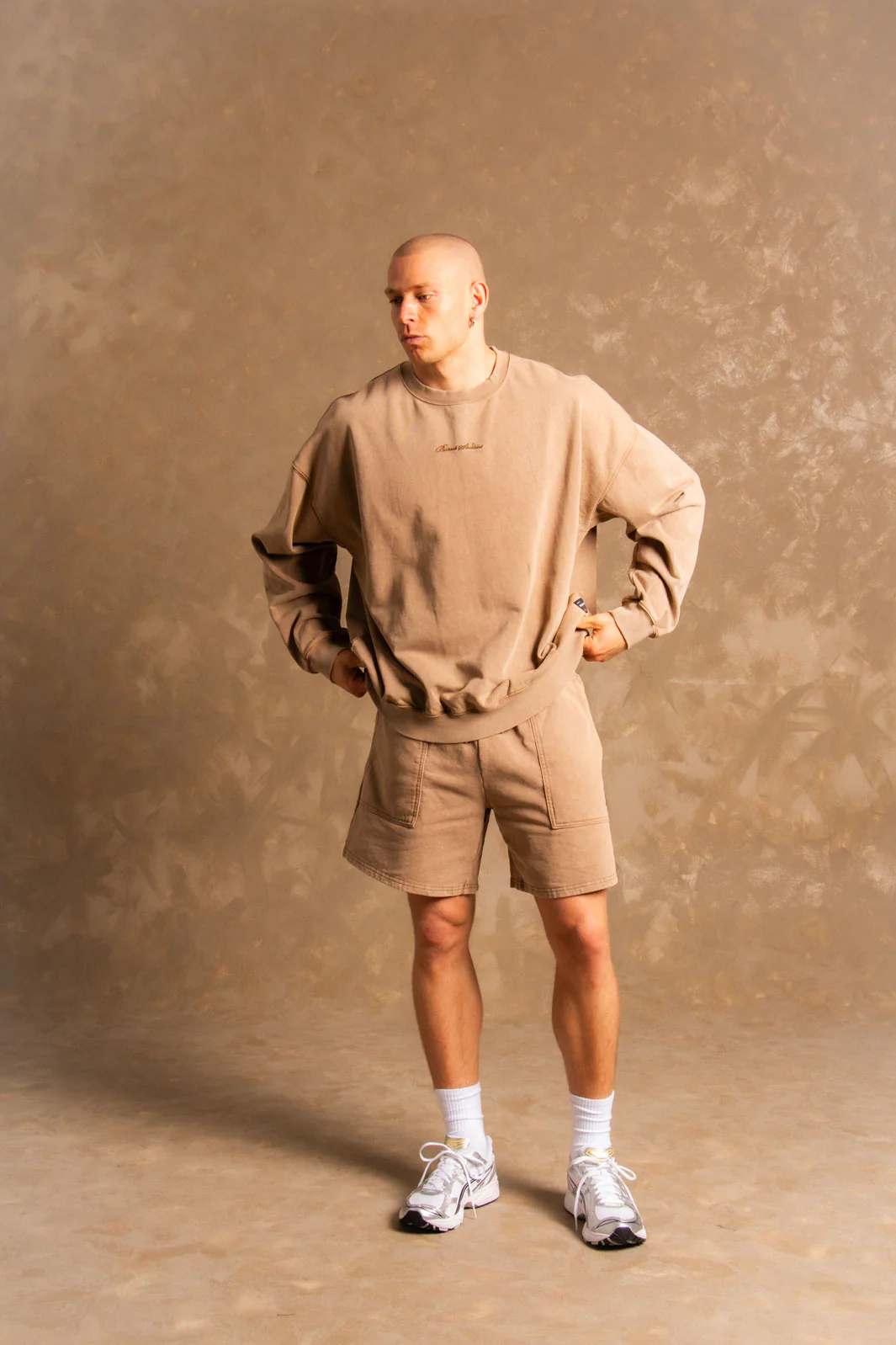 Ultra Heavy Crew Top - Brown - Image 7