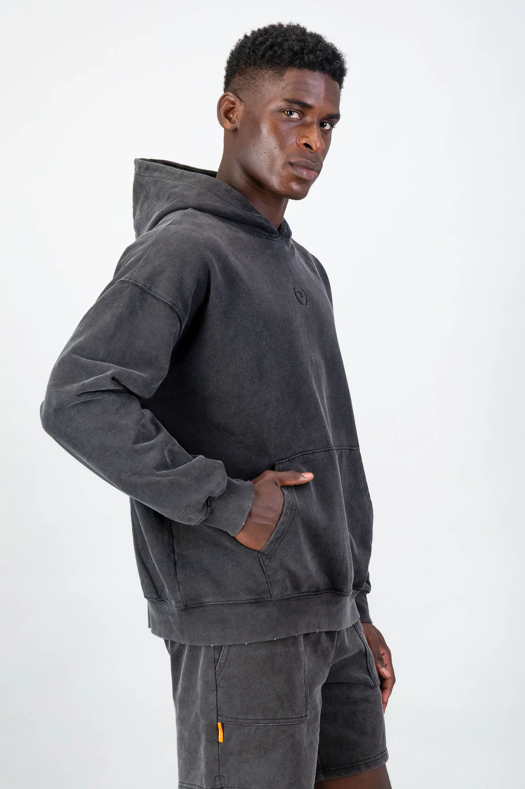Ultra Heavy Hoodie - Black - Image 5