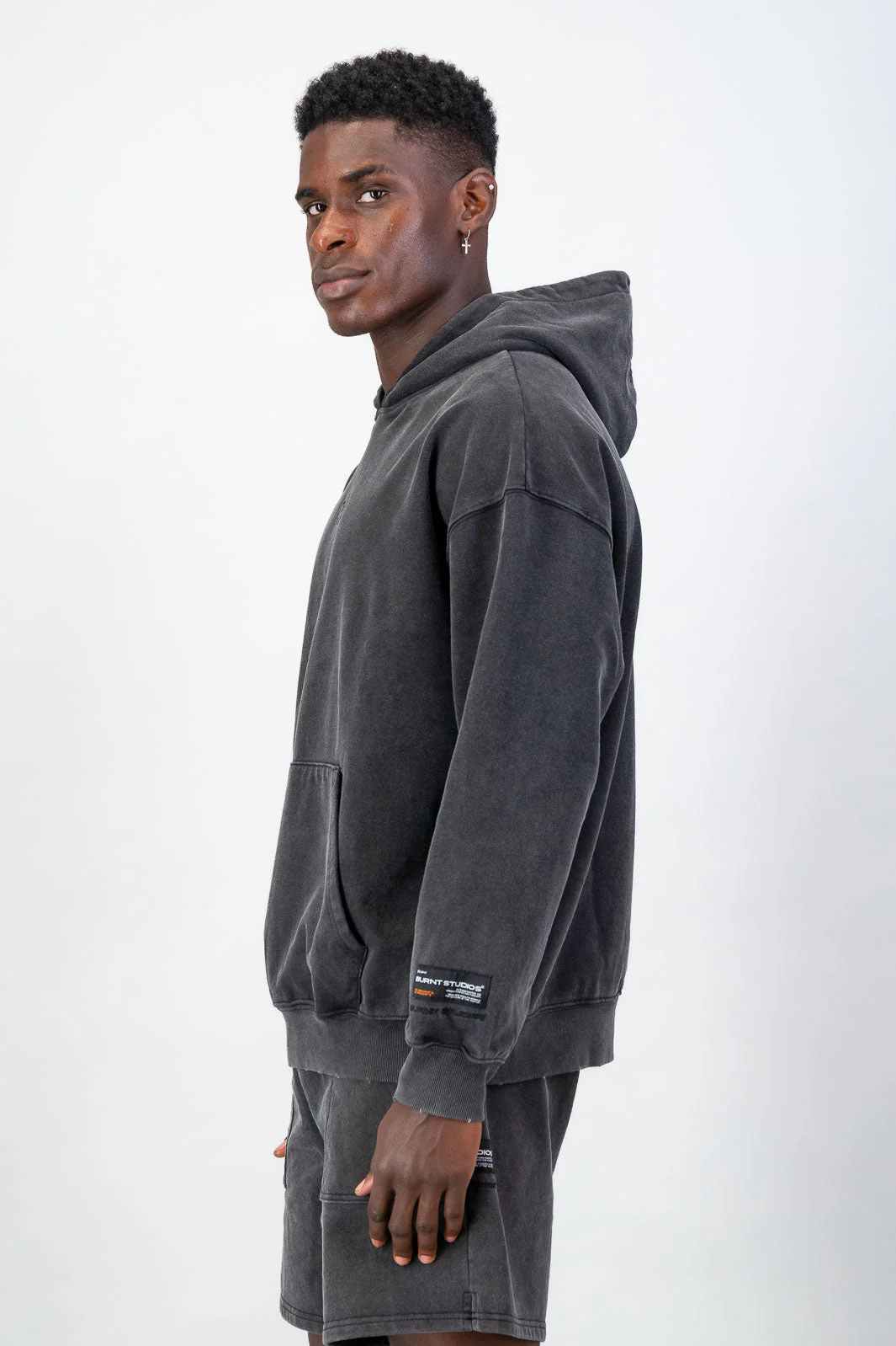 Ultra Heavy Hoodie - Black - Image 6