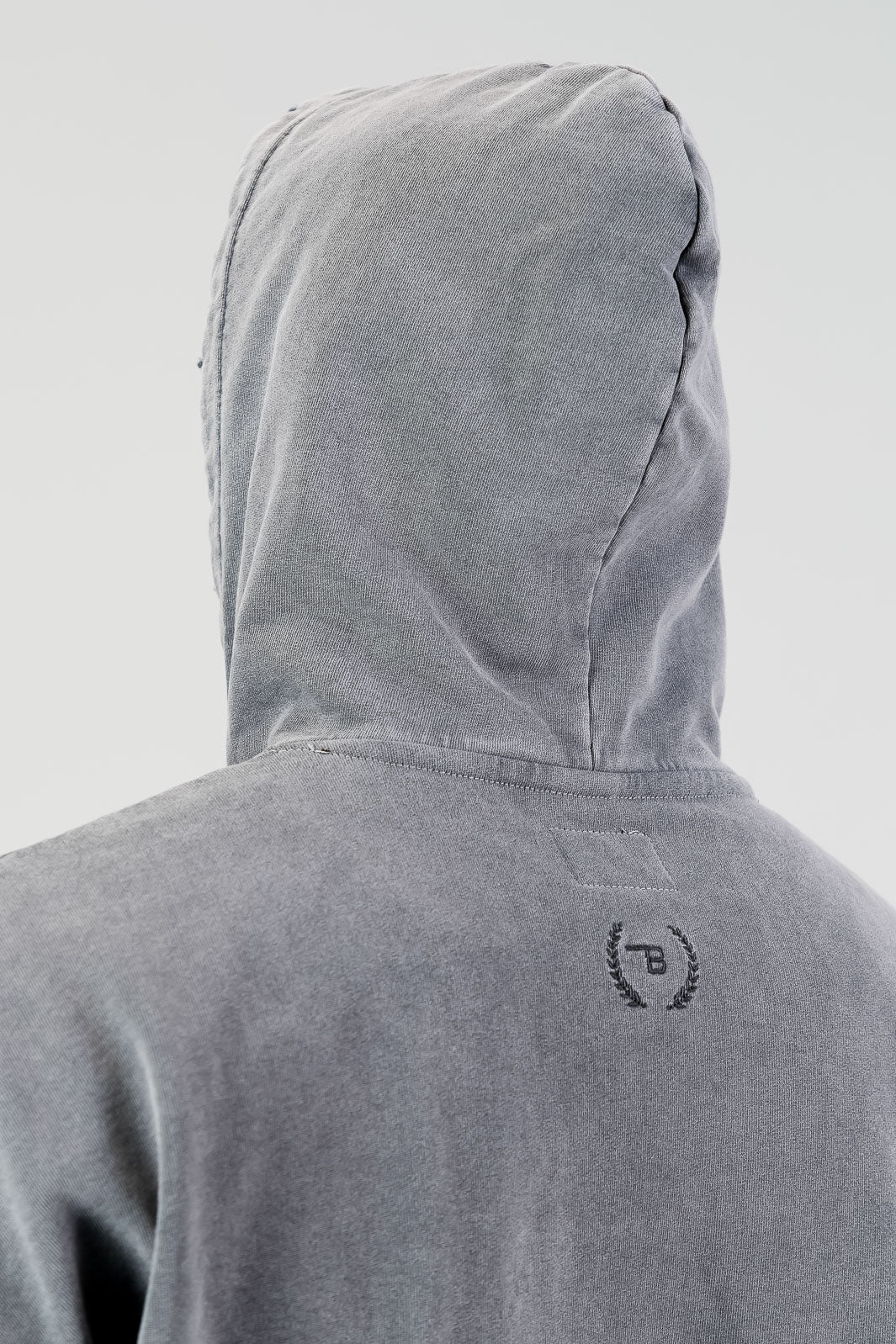 Ultra Heavy Hoodie - Light Grey - Image 5