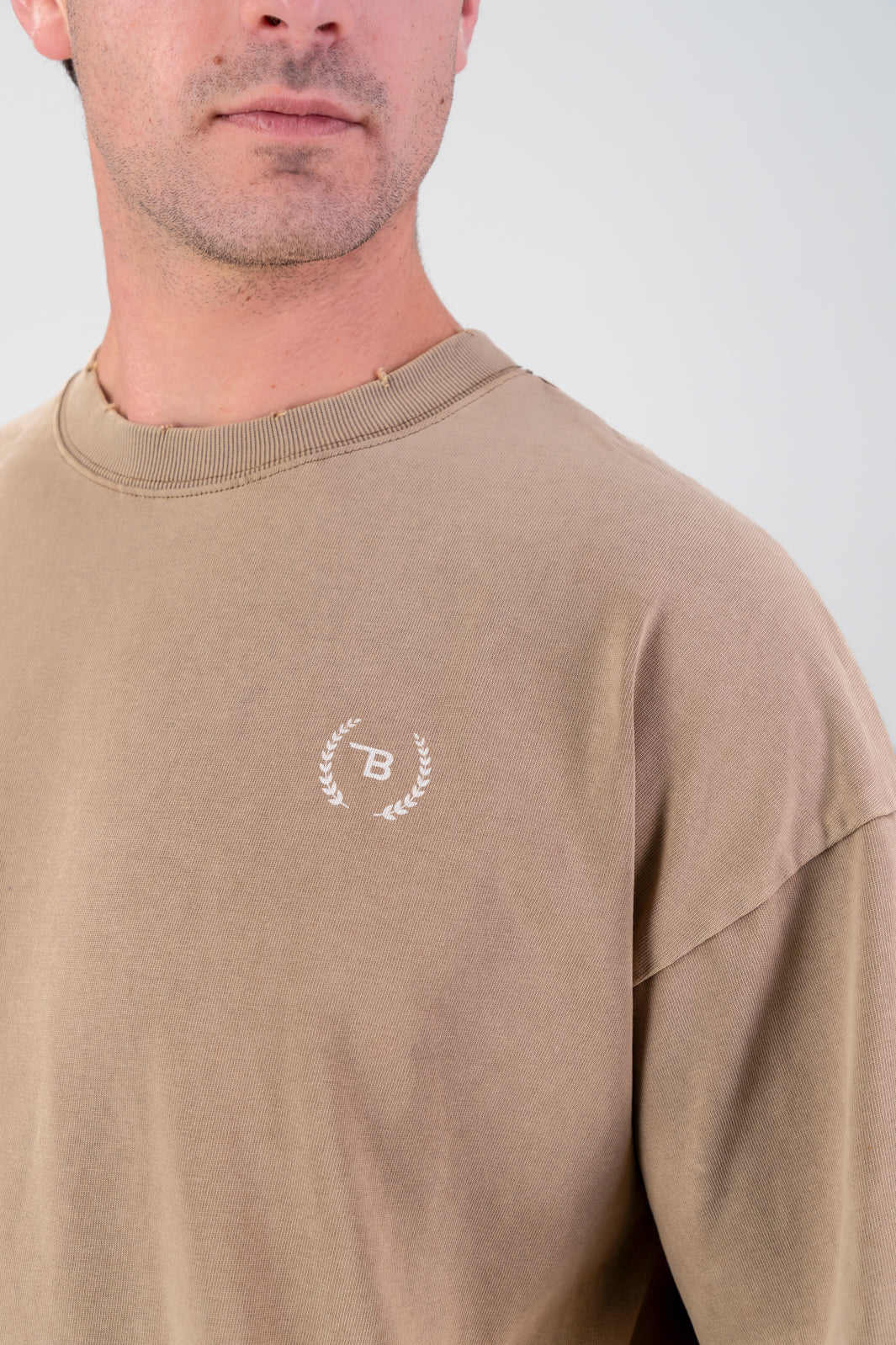 Ultra Heavy Oversized Tee - Brown - Image 5