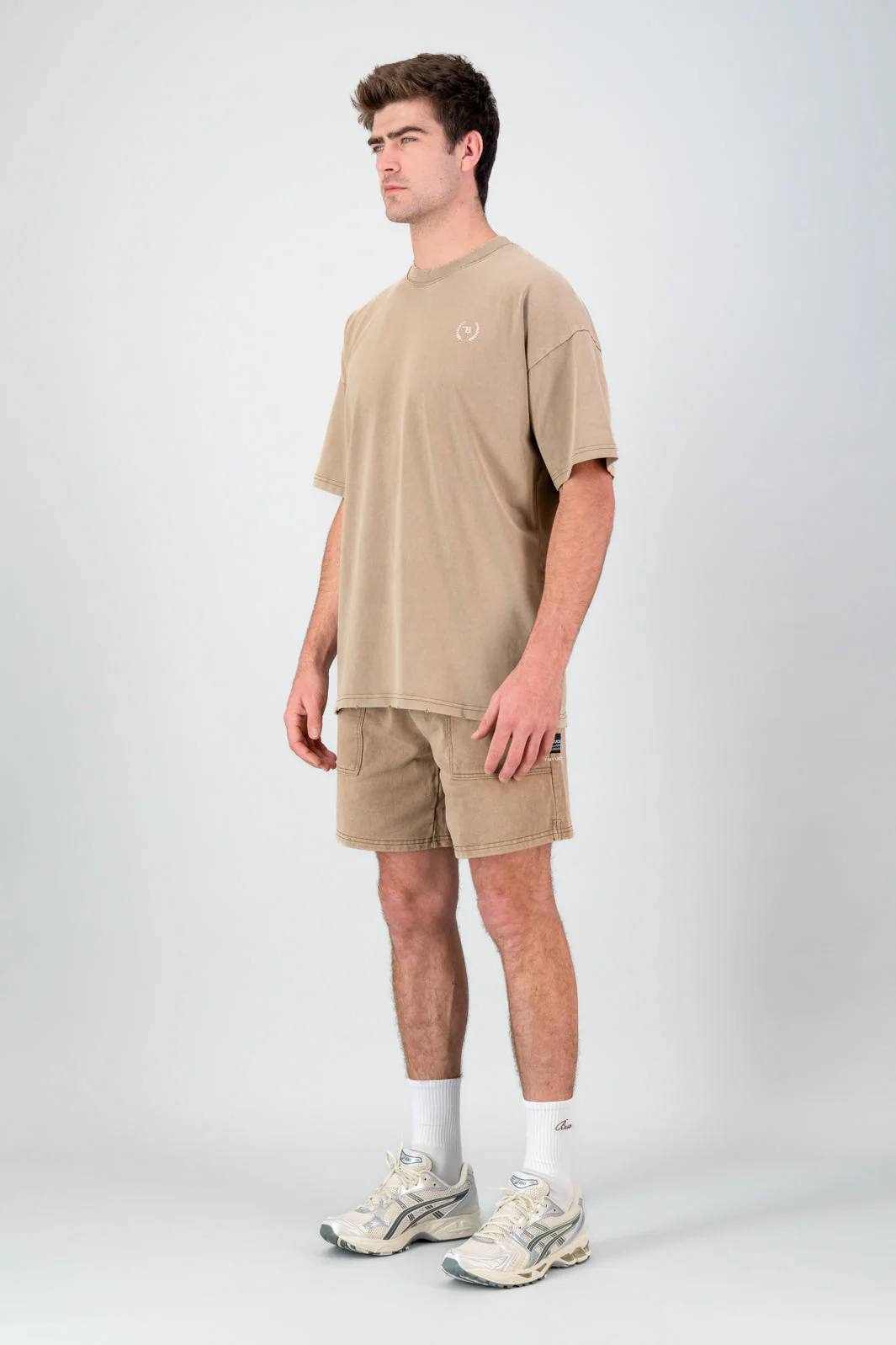 Ultra Heavy Oversized Tee - Brown - Image 6