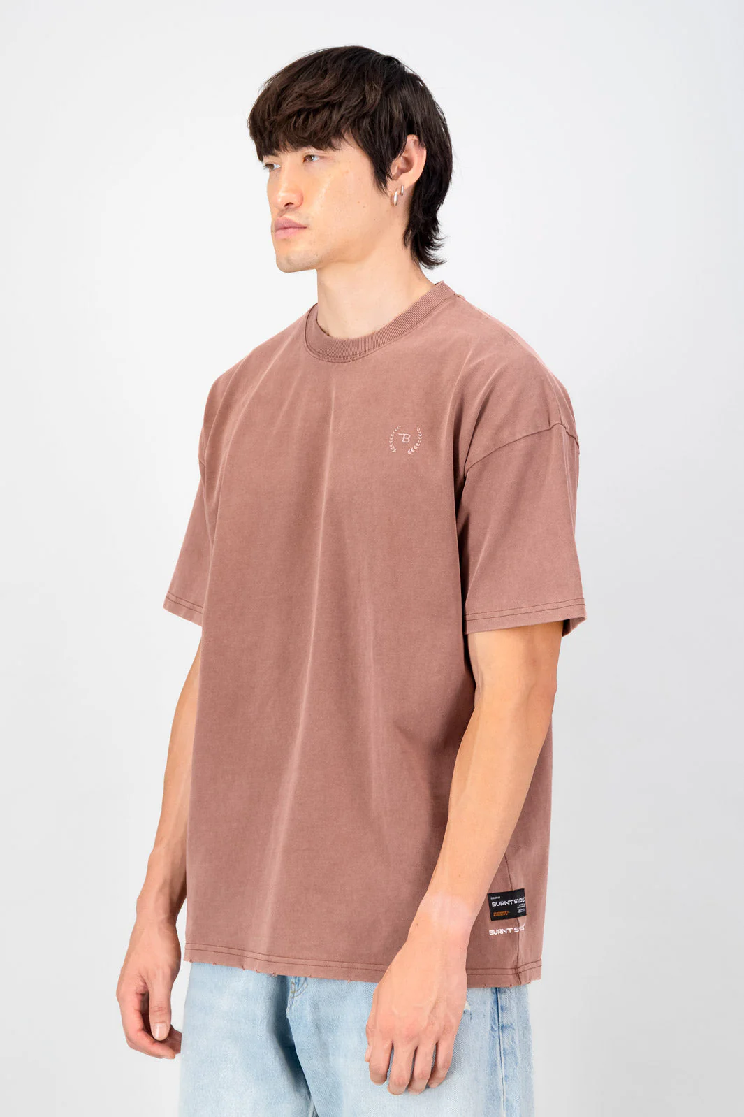Ultra Heavy Oversized Tee - Rust - Image 4