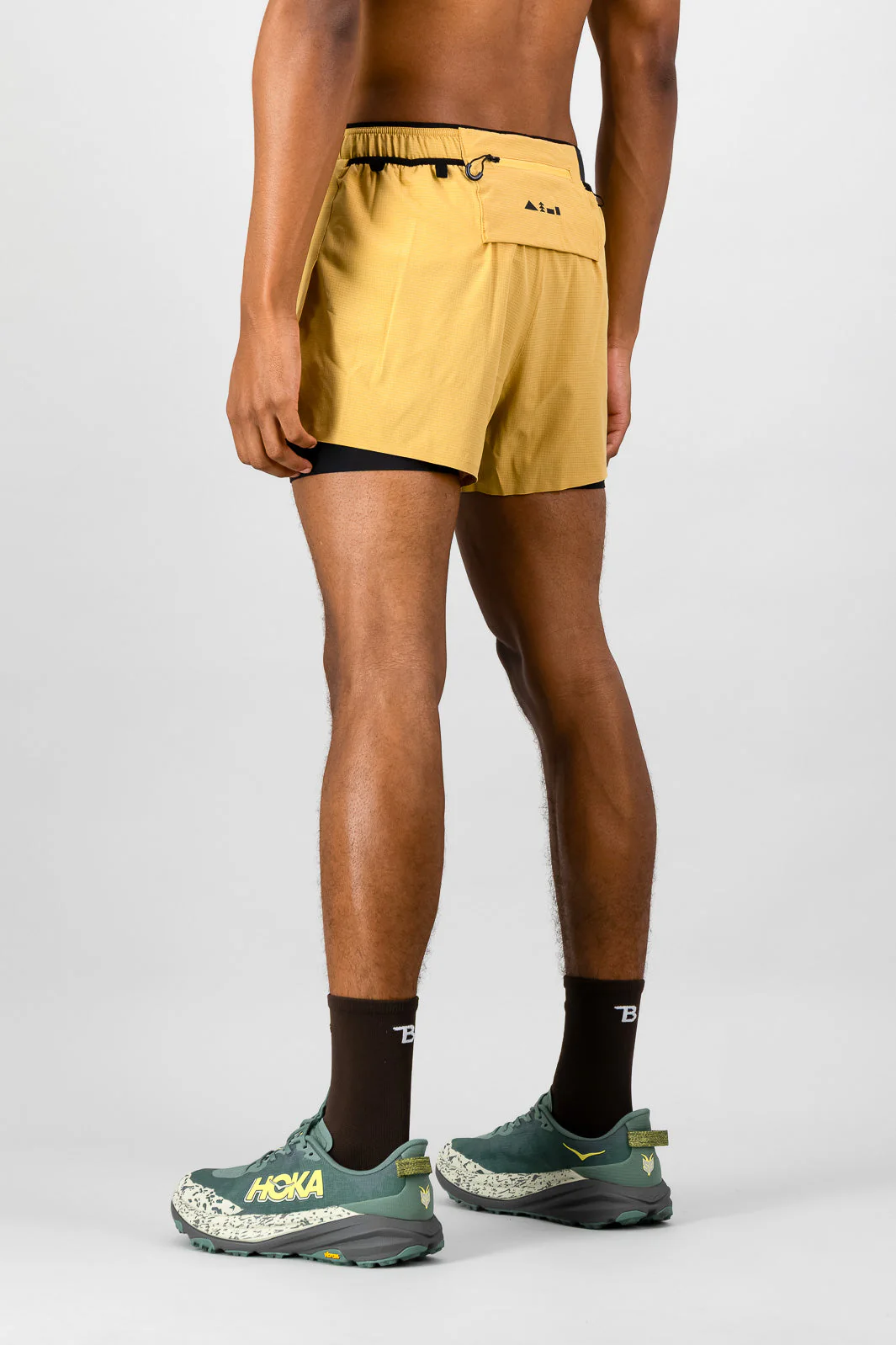 Venture Men's 2-in-1 Run Short - Amber - Image 5