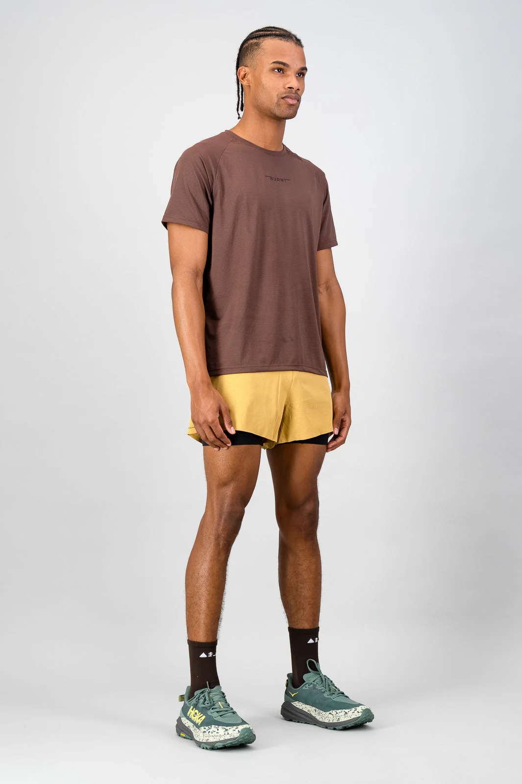 Venture Men's 2-in-1 Run Short - Amber - Image 6