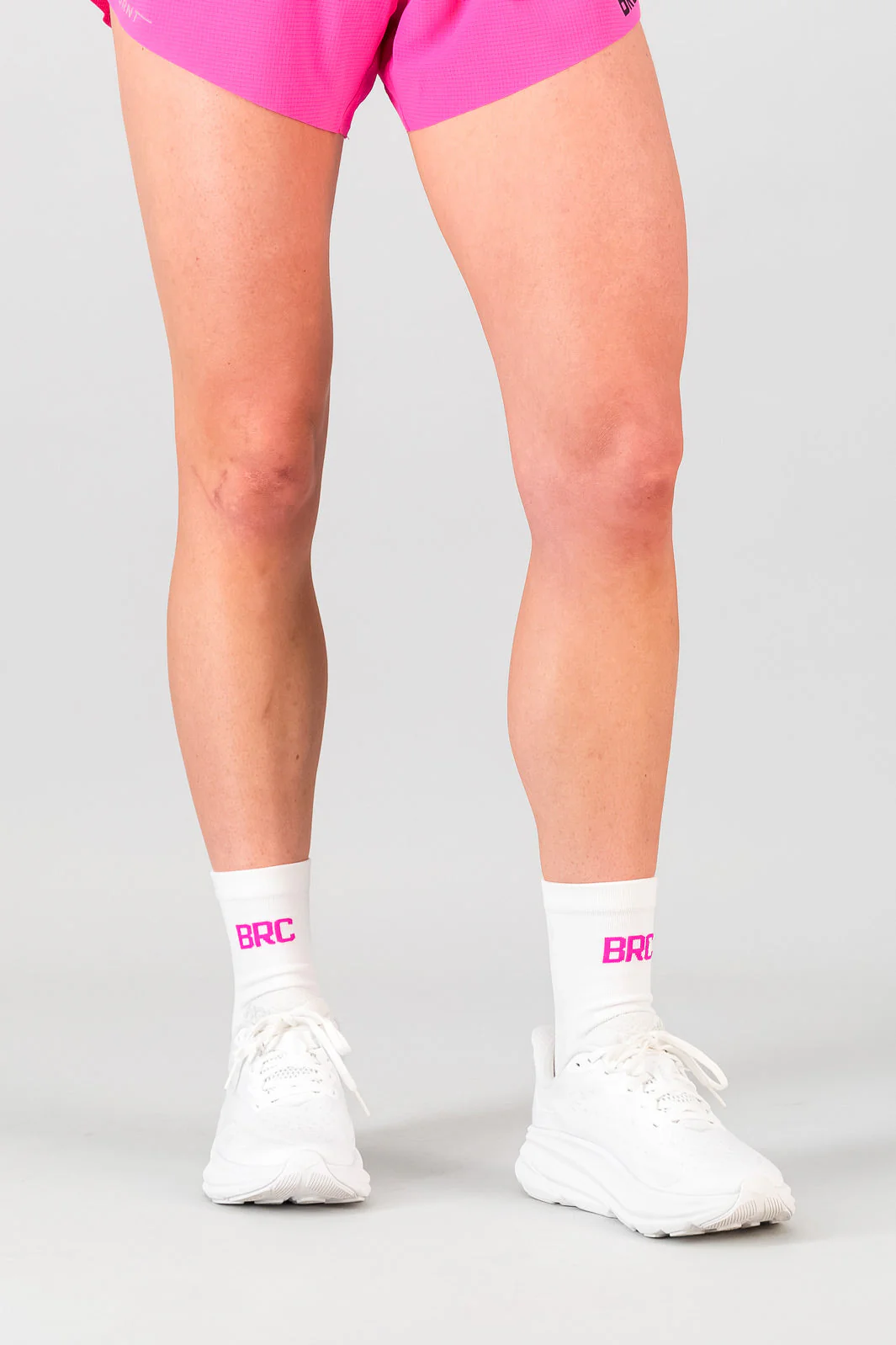 BRC Pro Sock - White & Pink - Image 4