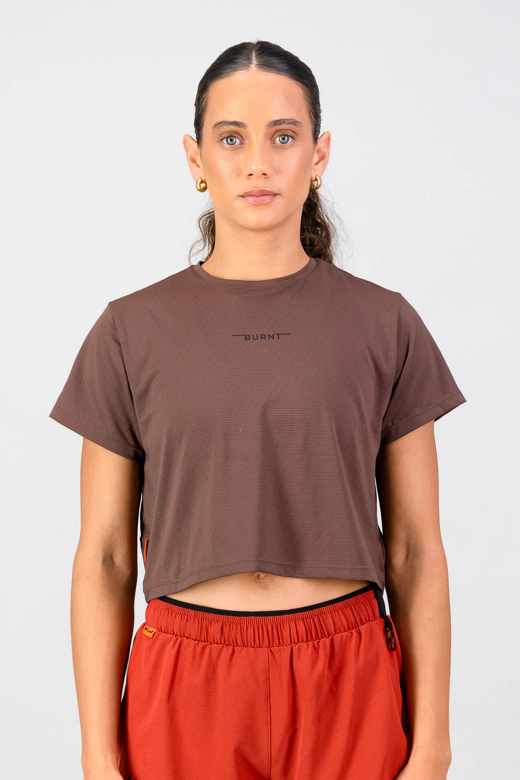 Women's Peak Active Tee - Clay - Image 3