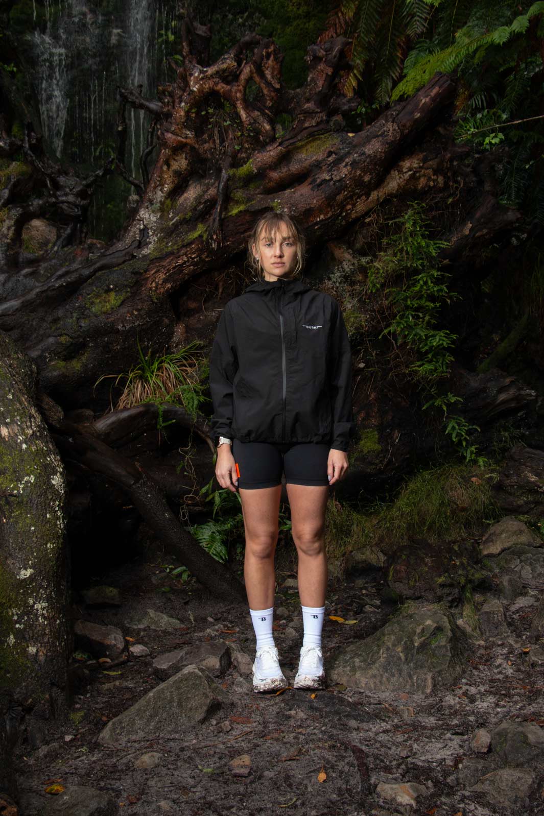 Essential Women's Waterproof Jacket - Black - Image 7