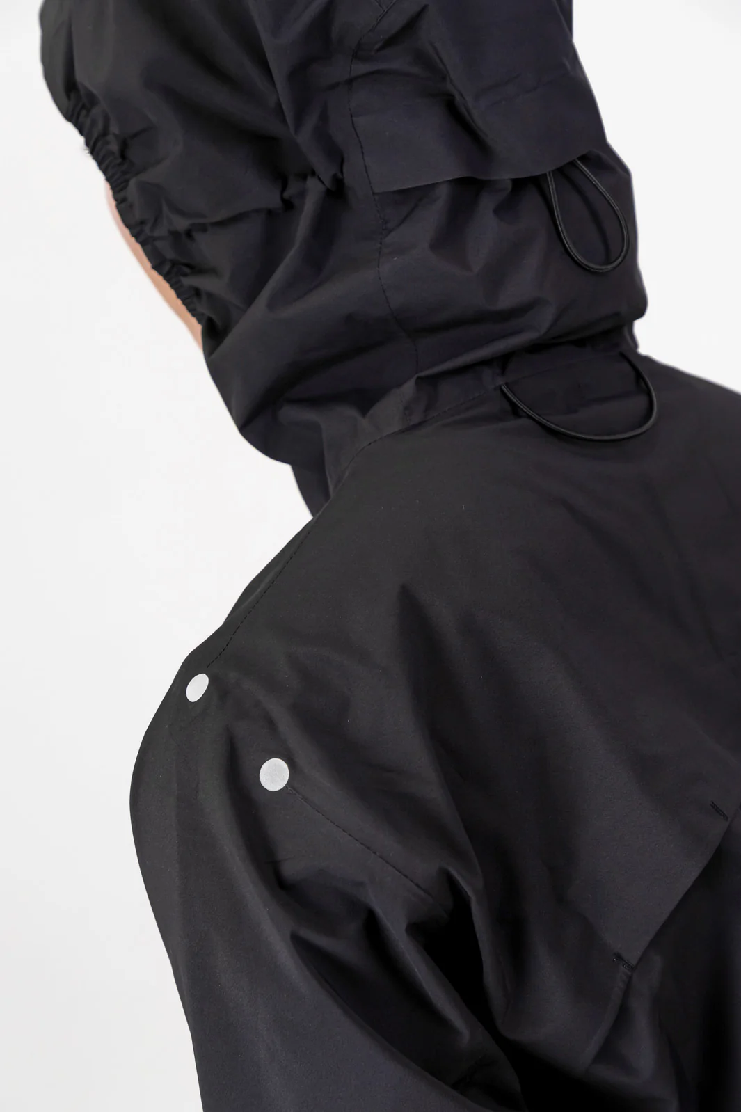 Essential Women's Waterproof Jacket - Black - Image 8
